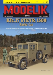 MODELIK 21/12 STEYR 1500 Funkkraftwagen