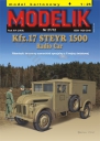 MODELIK 21/12 STEYR 1500 Funkkraftwagen