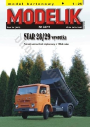 MODELIK 33/11 STAR 28/29 wywrotka